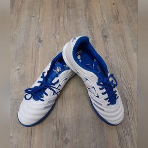 Men's Blue White Indoor/ Outdoor Turf Soccer Shoe Size:8  KELME